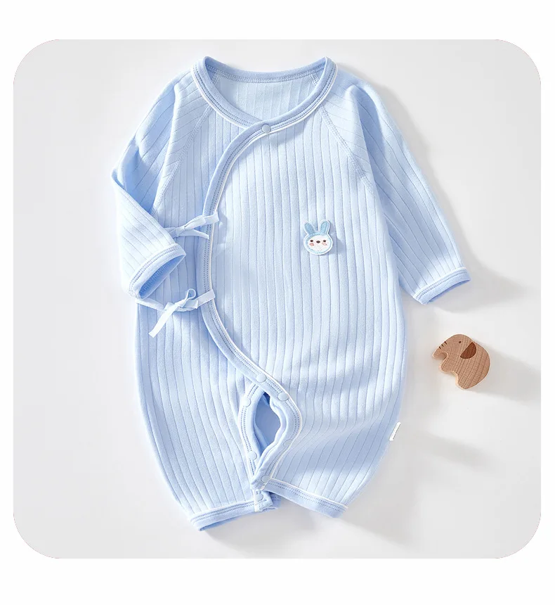 Four Seasons 0-6Months Baby Rompers Superior Quality Newborn Girls Boys 100%Cotton Clothes of Long Seeve Infant Clothing