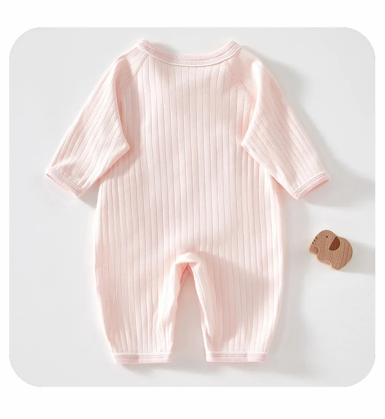 Four Seasons 0-6Months Baby Rompers Superior Quality Newborn Girls Boys 100%Cotton Clothes of Long Seeve Infant Clothing