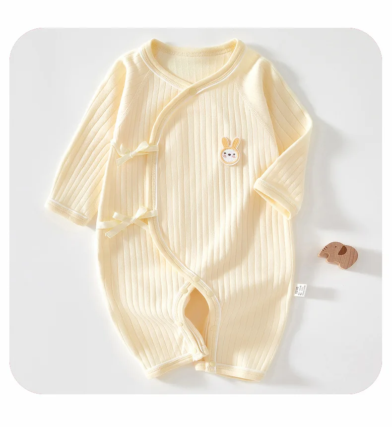 Four Seasons 0-6Months Baby Rompers Superior Quality Newborn Girls Boys 100%Cotton Clothes of Long Seeve Infant Clothing