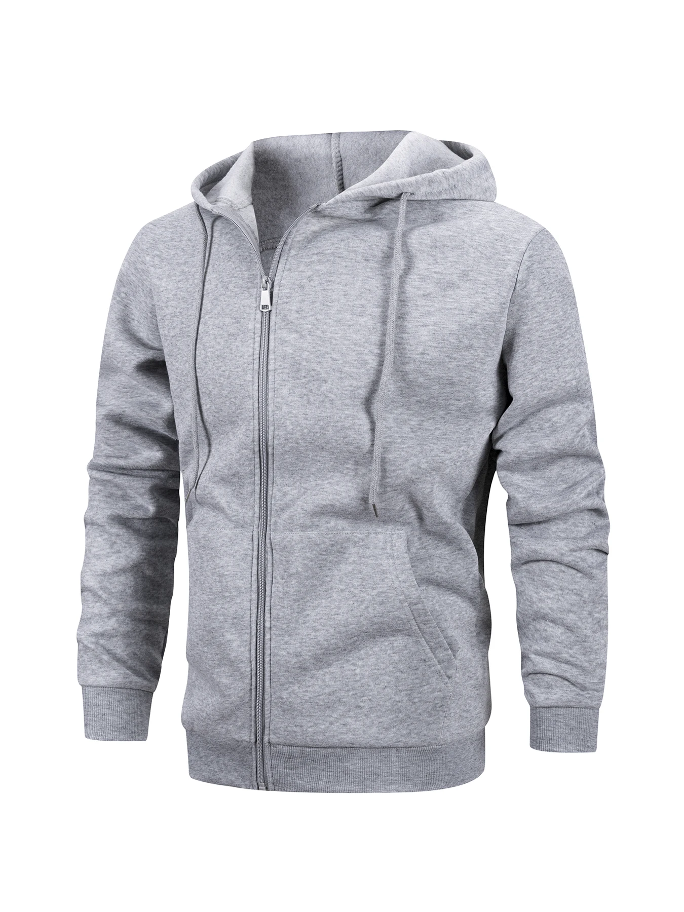 Men's Zip Hoodie Jacket Hooded Sports Outdoor Daily Basic Casual Autumn Winter Hoodies Sweatshirts Cardigan Jacket