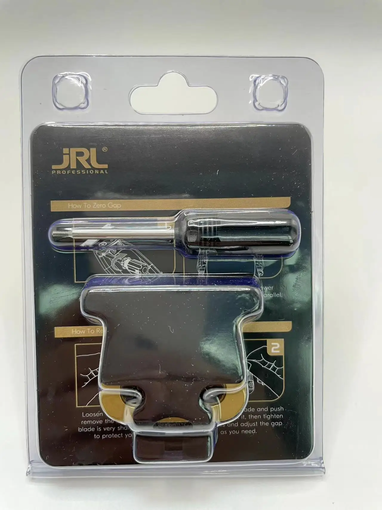 Original JRL2020C Professional Hair Clipper Standard Faded Ultra Thin Stainless Steel Ceramic Blade 2020T Trimmer Charging Base