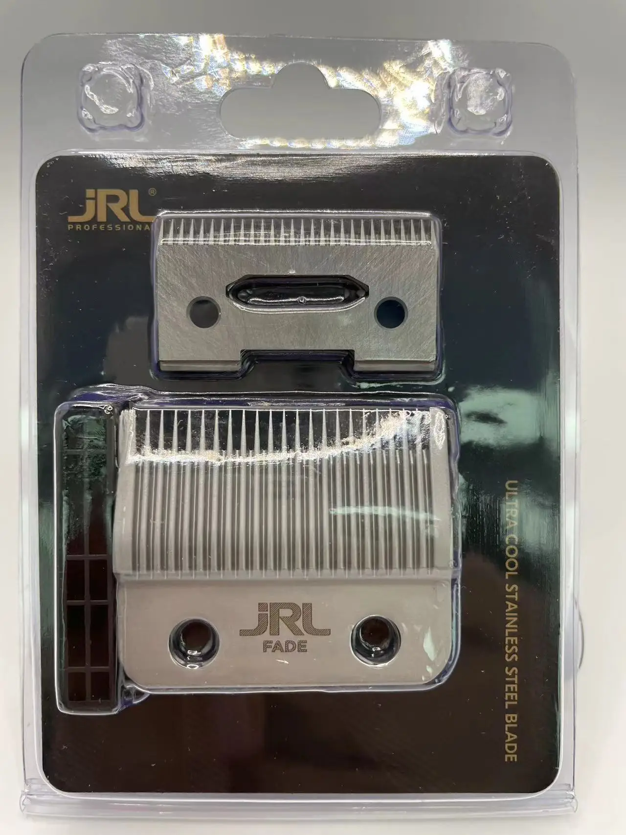 Original JRL2020C Professional Hair Clipper Standard Faded Ultra Thin Stainless Steel Ceramic Blade 2020T Trimmer Charging Base