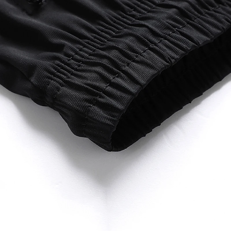Men Casual Shorts Sweatpants 110-175kg Plus Size 3/4 Pants 1XL-7XL Big Size Loose Elastic Waist Sport Pants Running Fitness Pant