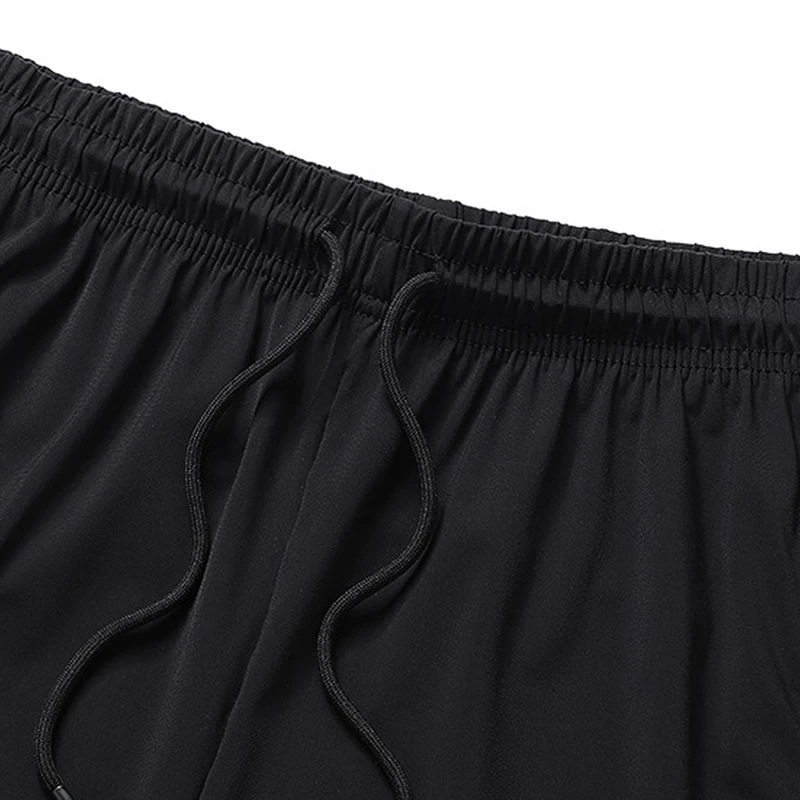 Men Casual Shorts Sweatpants 110-175kg Plus Size 3/4 Pants 1XL-7XL Big Size Loose Elastic Waist Sport Pants Running Fitness Pant