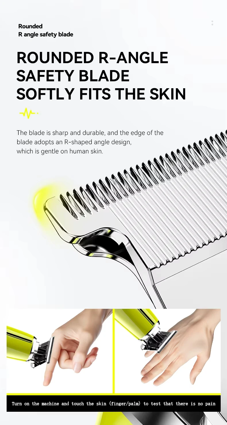 Kemei KM-2035 10W Big Power Electric Hair Clippers KM-2281 Rechargeable Trimmer KM-TX7 Dry And Wet Shaver For Men Cordless Kit