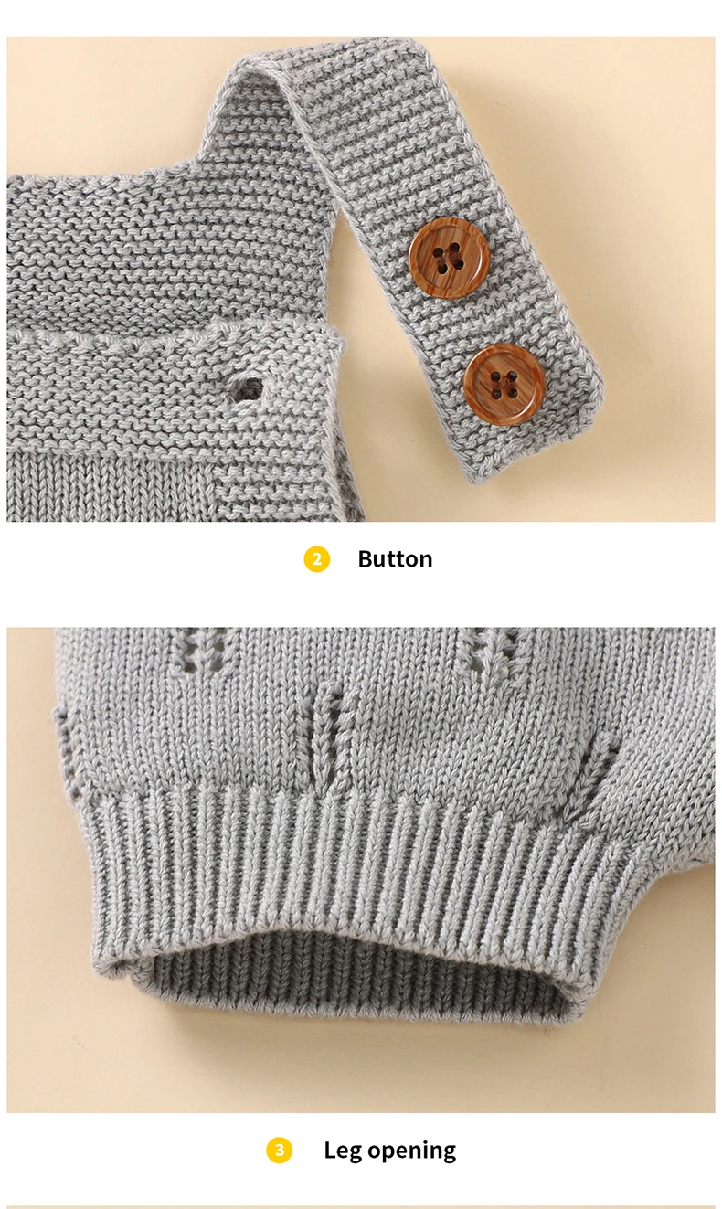 Cotton Baby Rompers Knit Infant Newborn Boys Jumpsuit Sleeveless Summer Toddler Girl Kid Clothing Hat Fashion Solid 2pcs Outfits