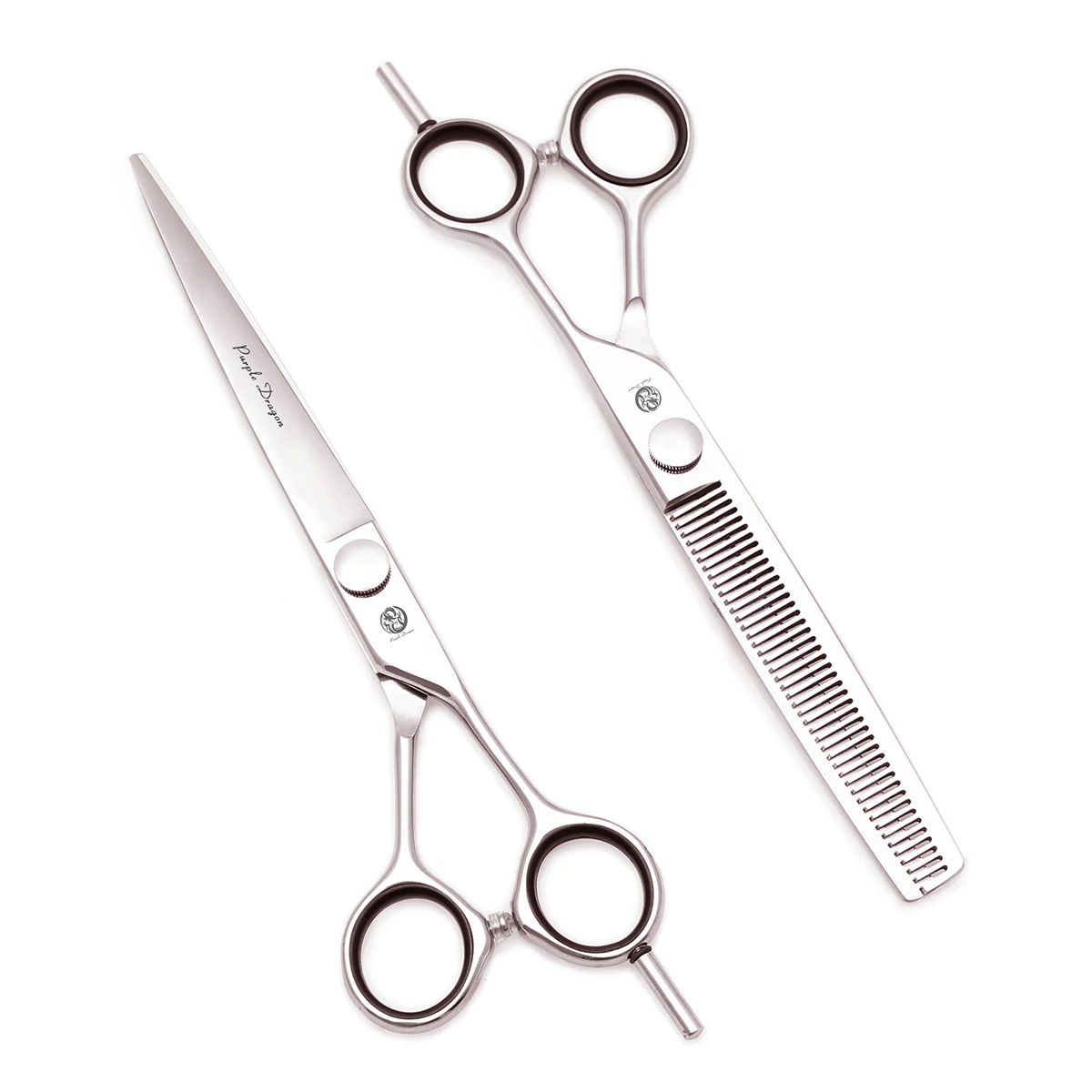 Professional Hairdressing Scissors Purple Dragon 5" 5.5" 6" 7" Japan 440C Hair Cutting Scissors Salon Thinning Scissors Z1021