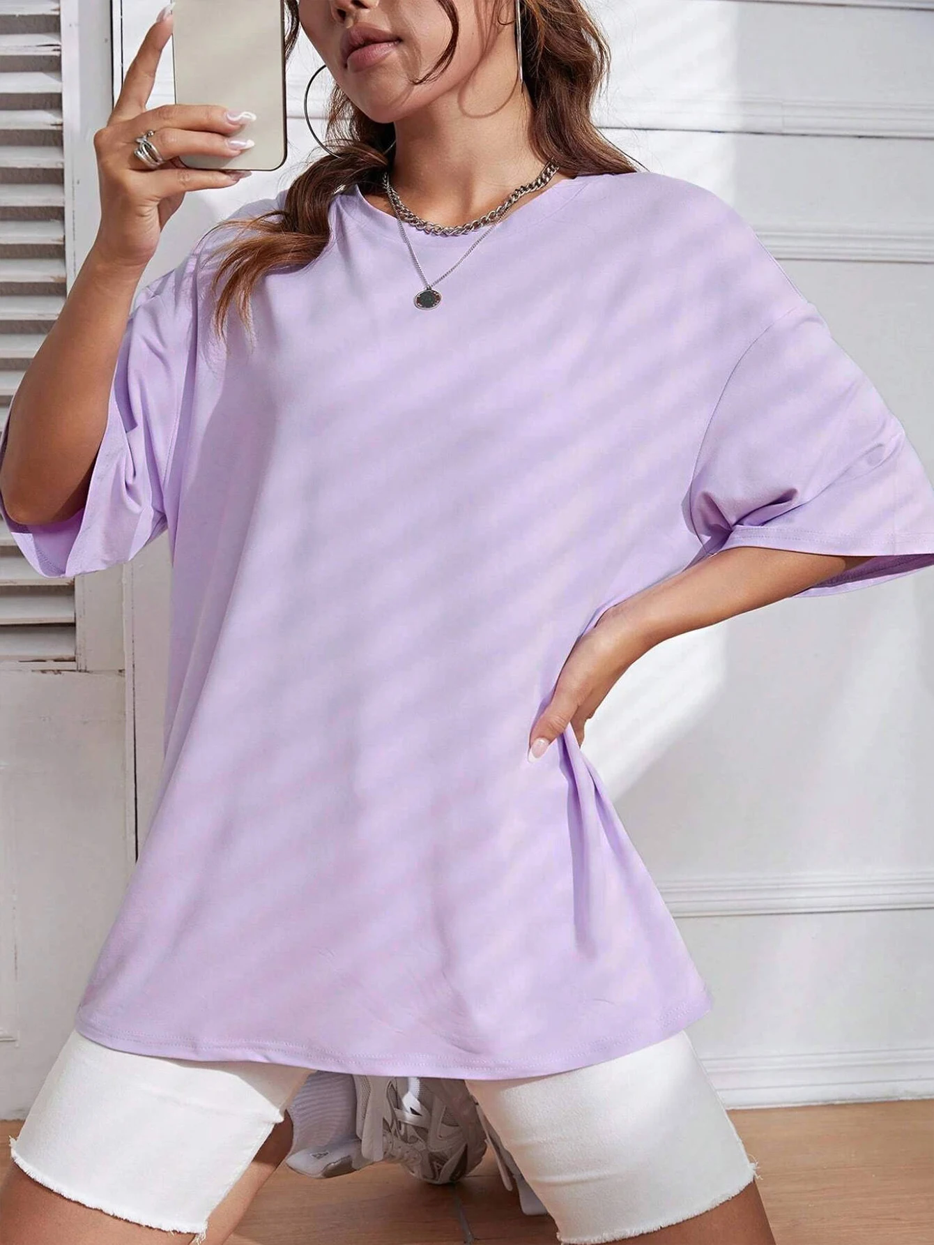 Women New T Shirt Women Summer Top Crew Neck Short Sleeve T-Shirt Relaxed Fit Casual Summer Top