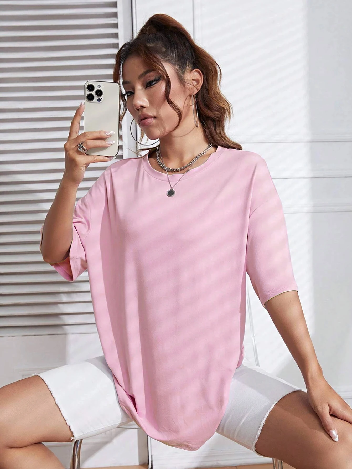 Women New T Shirt Women Summer Top Crew Neck Short Sleeve T-Shirt Relaxed Fit Casual Summer Top