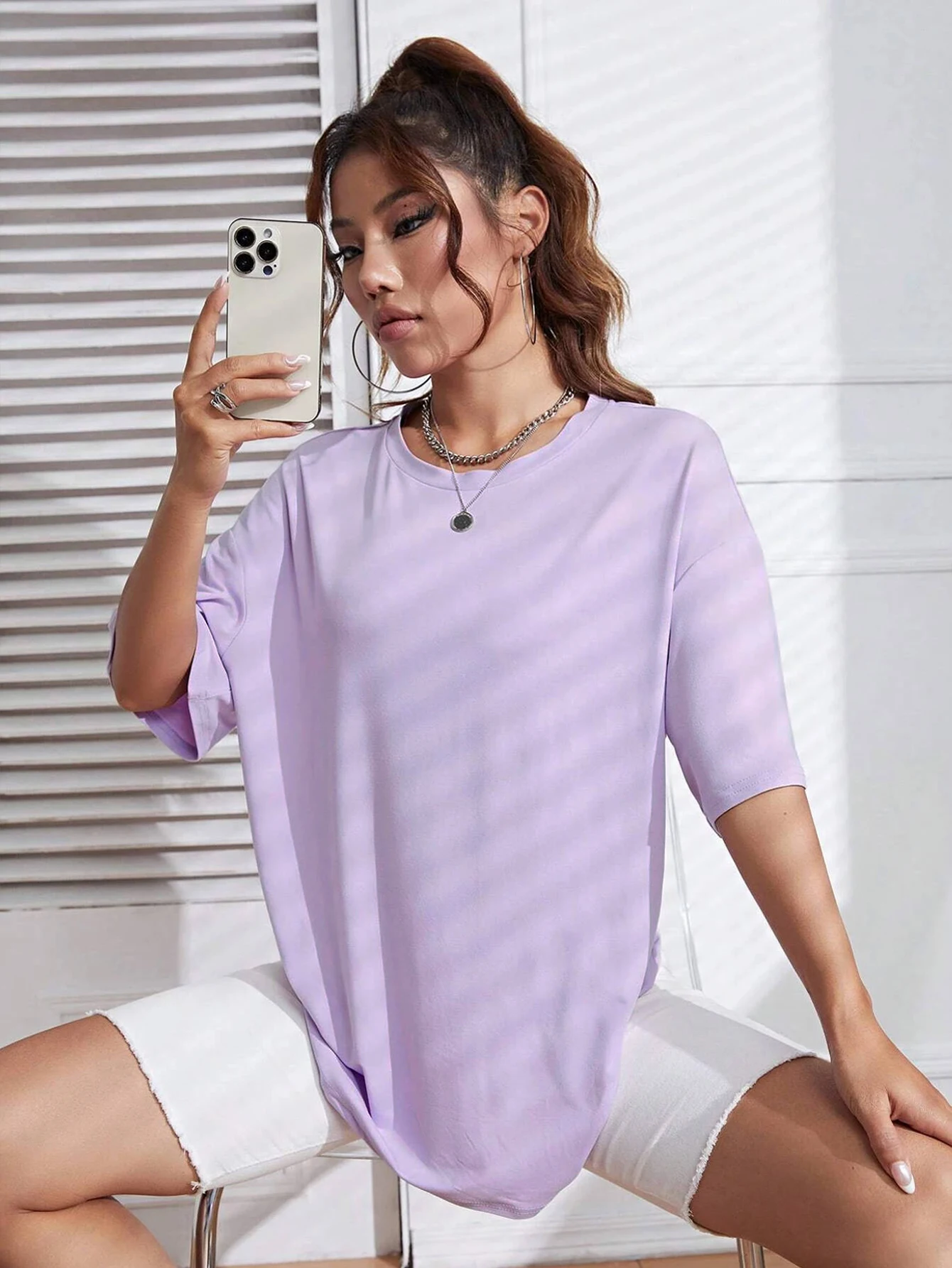 Women New T Shirt Women Summer Top Crew Neck Short Sleeve T-Shirt Relaxed Fit Casual Summer Top