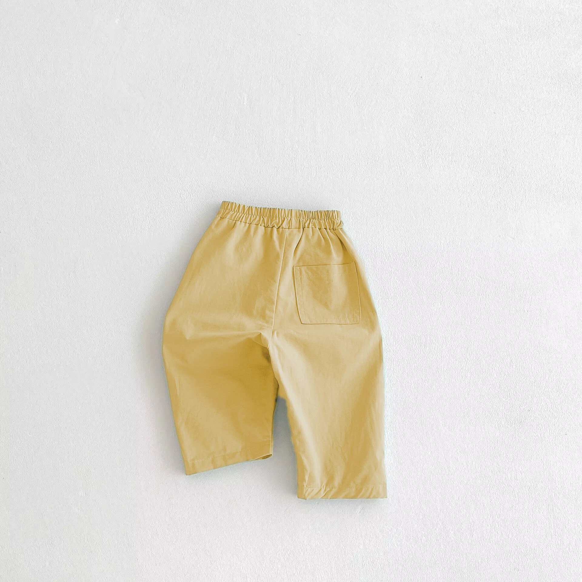 Children's Pants Baby Boys Pants Spring Summer Toddler Girls Legging Pocket Boy's Trousers Elastic Waist Casual Pants 0-6 Yrs
