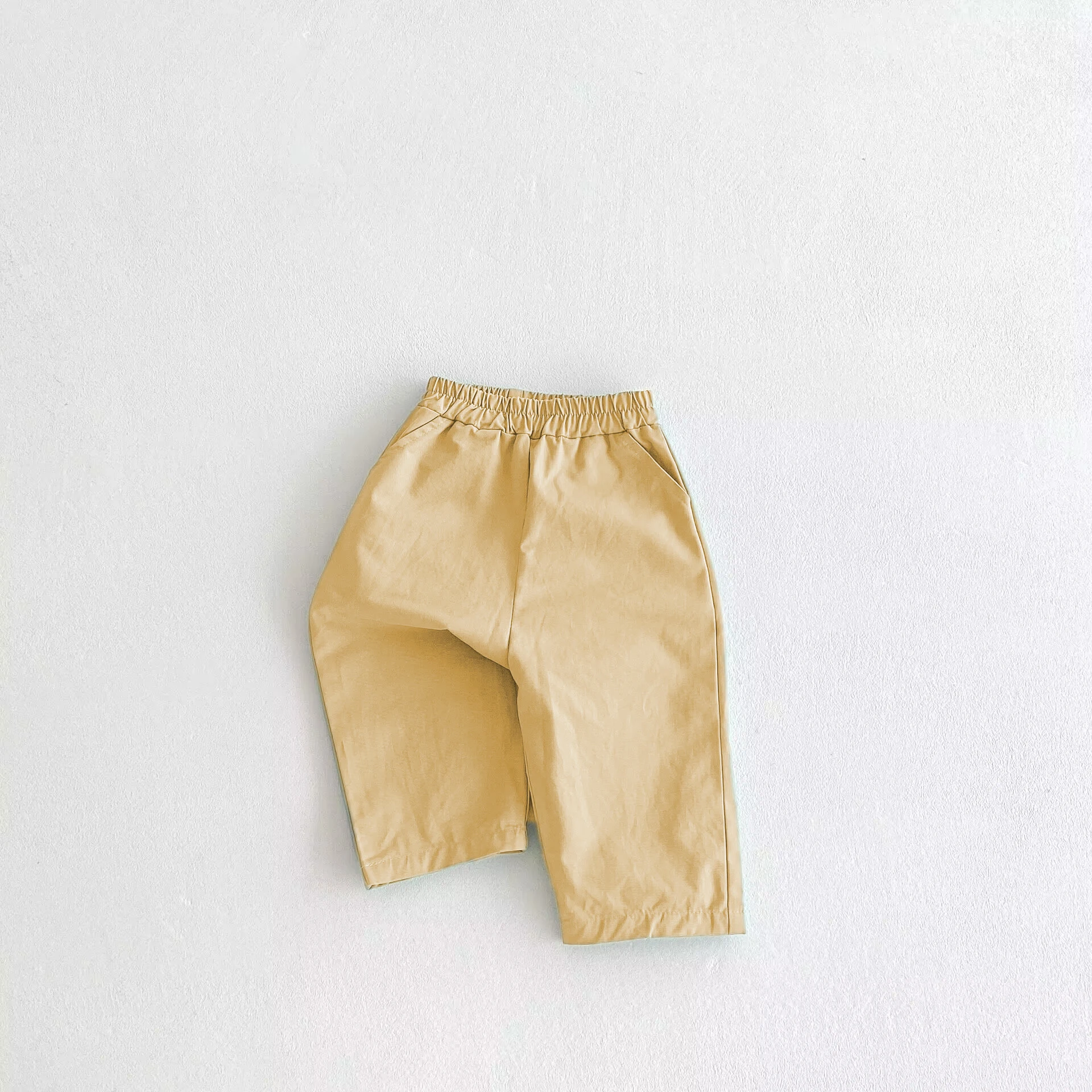Children's Pants Baby Boys Pants Spring Summer Toddler Girls Legging Pocket Boy's Trousers Elastic Waist Casual Pants 0-6 Yrs