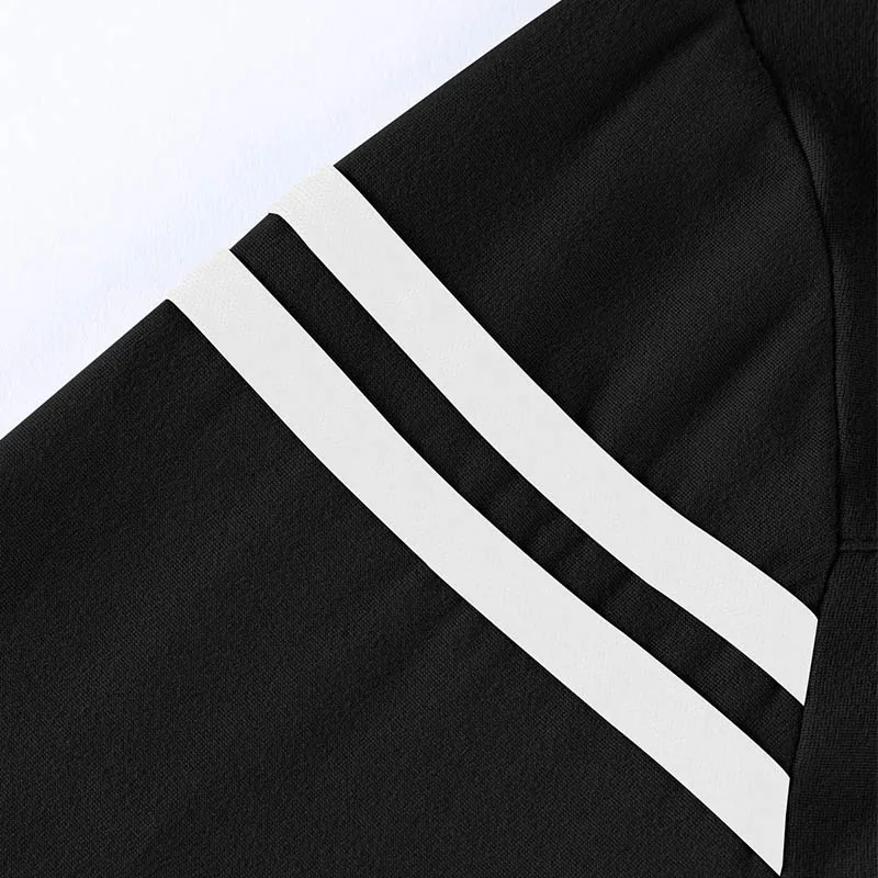 2025 Men's Casual Fashion Solid Color Long Sleeve Polo Shirt Stand up Collar Versatile Comfortable Top for Various Occasions