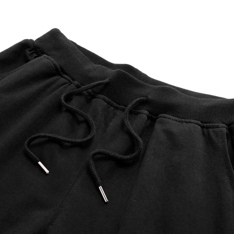 2025 Summer Men's Set of 5 - Elastic Drawstring Loose Jogger Shorts for Fitness - Breathable & Casual Solid Color Sports Pants