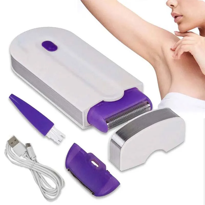 USB Rechargeable Women Epilator Portable Hair Removal Tool Rotary Shaver Body Face Leg Bikini Lip Depilator