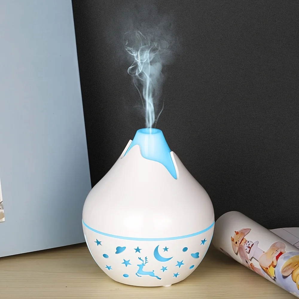 Multi-Functional Humidifier 200ML USB Powered Aromatherapy Essential Oil Diffuser Modern Humidifier | Durable Humidifier