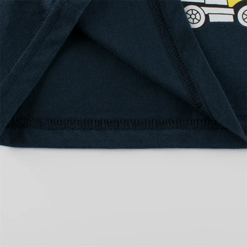 Jumping Meters Baby Summer T Shirts Cartoon Cars Hot Selling Short Sleeve Cartoon Toddler Tees Tops Boys Girls Clothing