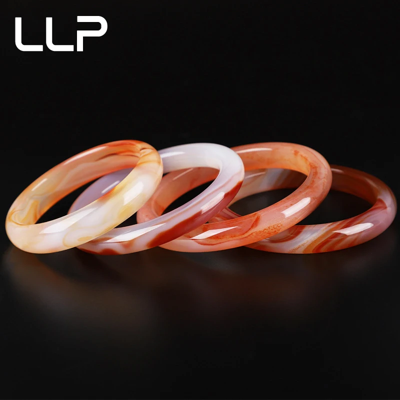 Red Flower Agate Bracelet Charm Fashion High Jewelry Elegant Designer Ladies Couple Bracelet Holiday Gift