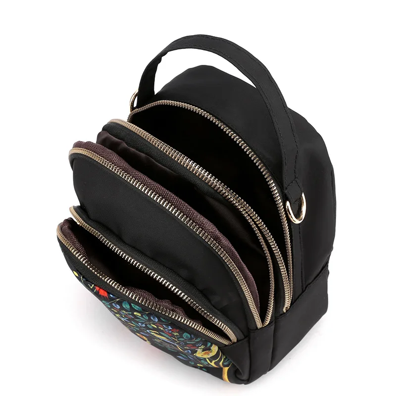 Women's Bag New Casual Korean Multifunctional Shoulder Bag Mini Backpack Oxford Crossbody Bag Women Tote Bag