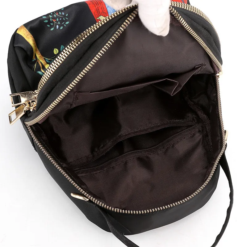 Women's Bag New Casual Korean Multifunctional Shoulder Bag Mini Backpack Oxford Crossbody Bag Women Tote Bag