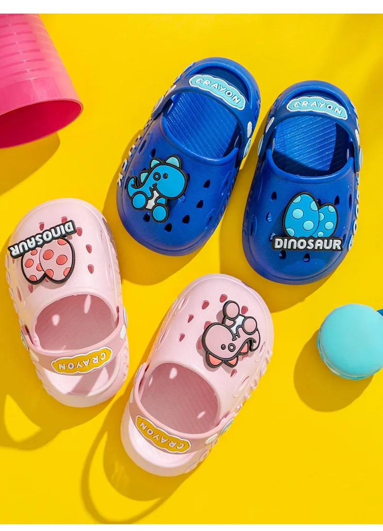 Summer Baby Shoes Sandals for Girls Boy Garden Beach Shoes Mules Baby Girl Cartoon Sandal Infantil for Children's Garden Shoes