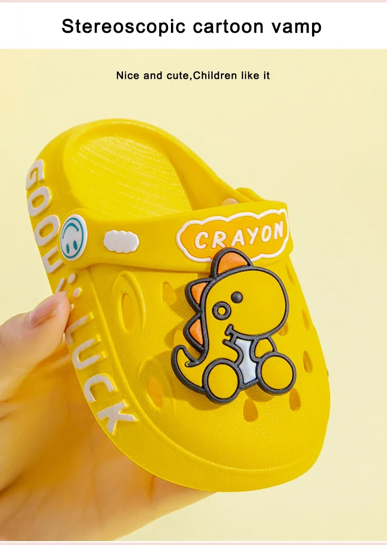 Summer Baby Shoes Sandals for Girls Boy Garden Beach Shoes Mules Baby Girl Cartoon Sandal Infantil for Children's Garden Shoes