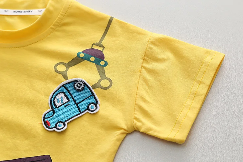 New Summer Baby Clothes Suit Children Boys Casual T-Shirt Shorts 2Pcs/Sets Toddler Sports Outfits Infant Costume Kids Tracksuits