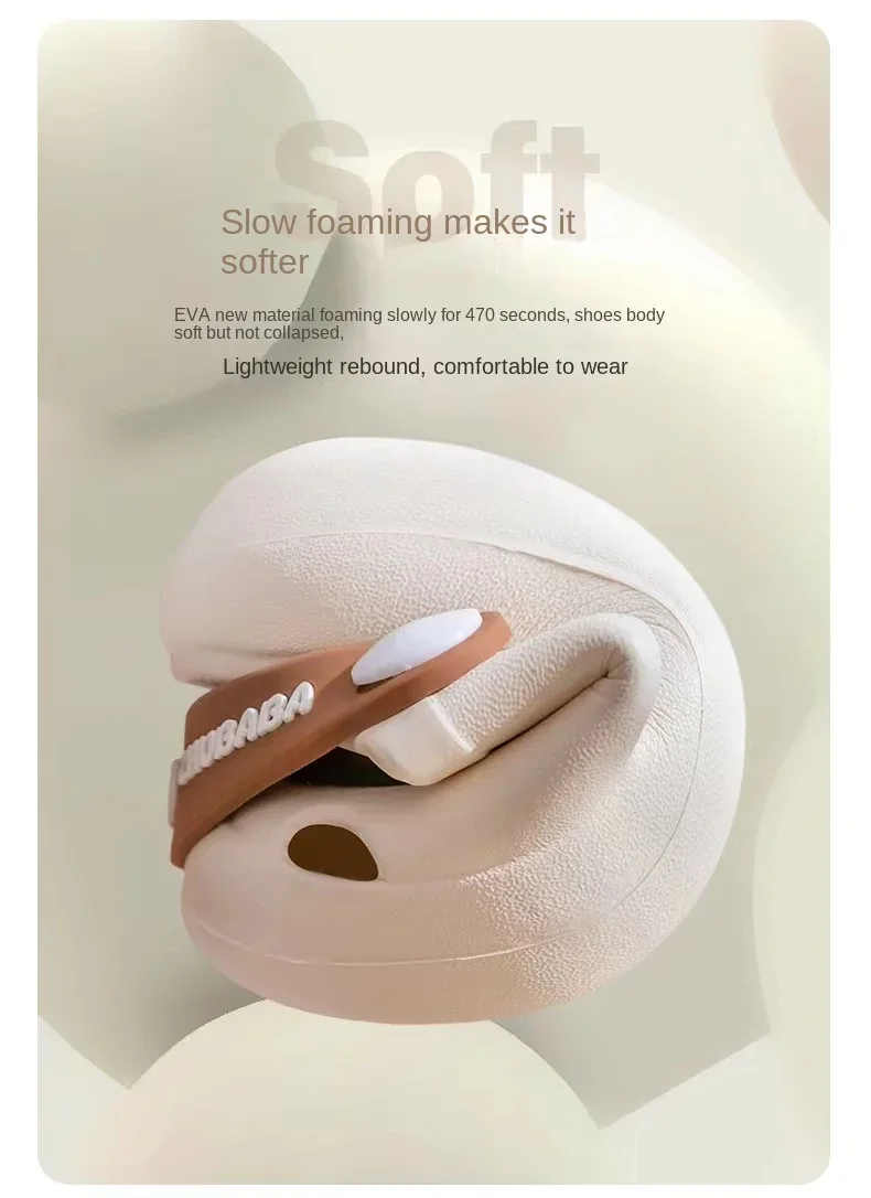 Cartoon Home Slippers Kids Fashion Cute Soft Soled Non-slip Sandals Summer New Design Shoes Baby Unisex PVC Round Head Slippers