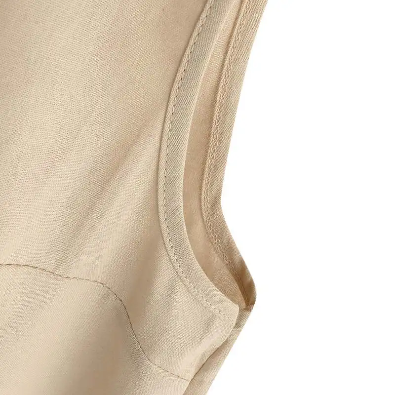 Fashion Summer Blouse 2024 ZANZEA Women Elegant O Neck Sleeveless Shirt Solid Loose Cotton Tanks Tops Casual Beach Blusas Mujer