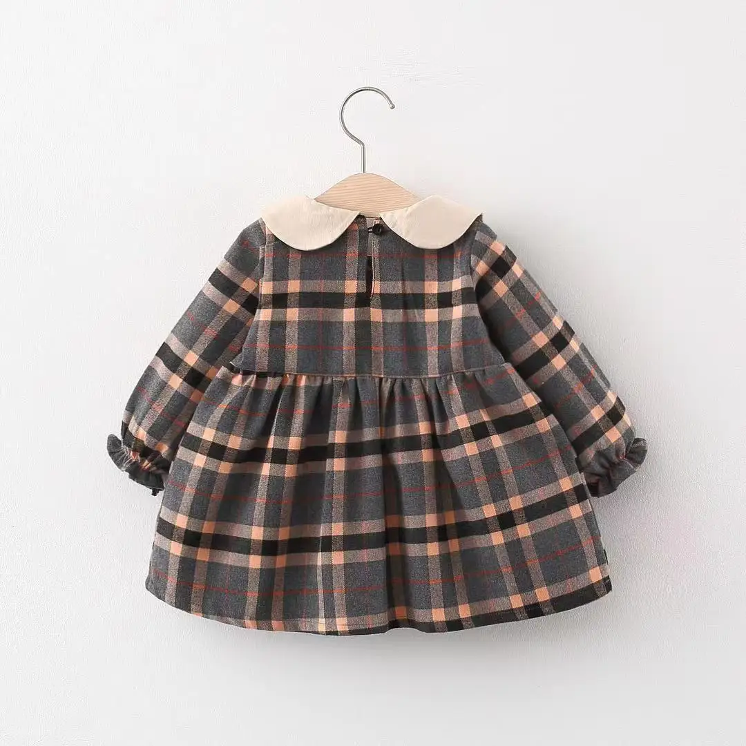 2PCS Baby Girl Clothes Autumn And Winter Corduroy Dress Sweet And Cute Princess Dress Thick Warm Dress Baby Dress With Bag