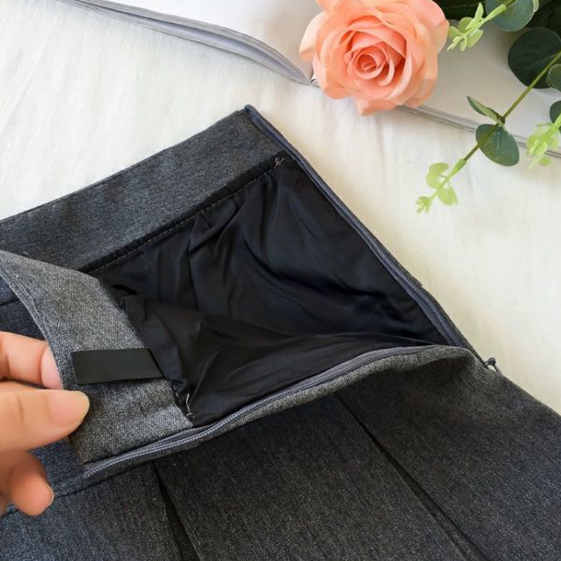 MEXZT Harajuku Pleated Skirt Women Streetwear High Waist Black Mini Skirts Korean Preppy School Uniform All Match A Line Skirt