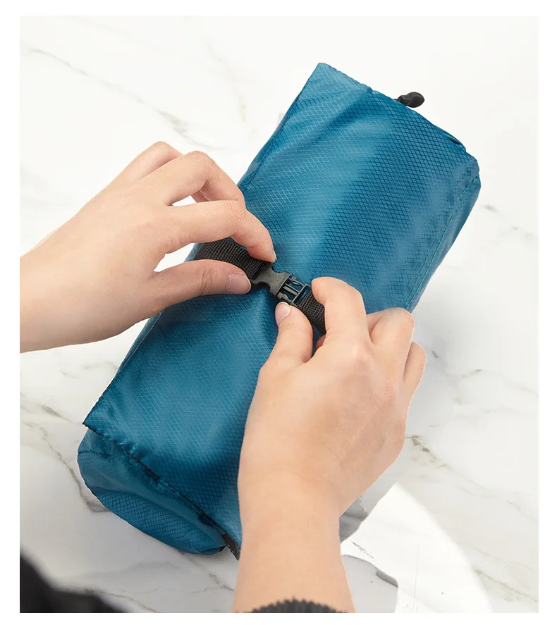 Travel Foldable Toiletry Bag Men's Portable Dry and Wet Separation Travel Wash Waterproof Women's Makeup Bag