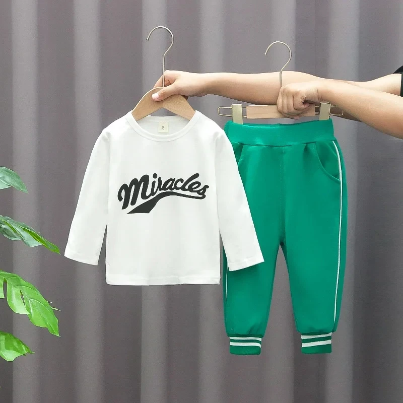 Kids Baseball Clothing Suit Boys Girls Casual Sports Sets 3 Pcs Coat Pants tripartite Spring Autumn Thin Baby Tracksuit Outfits