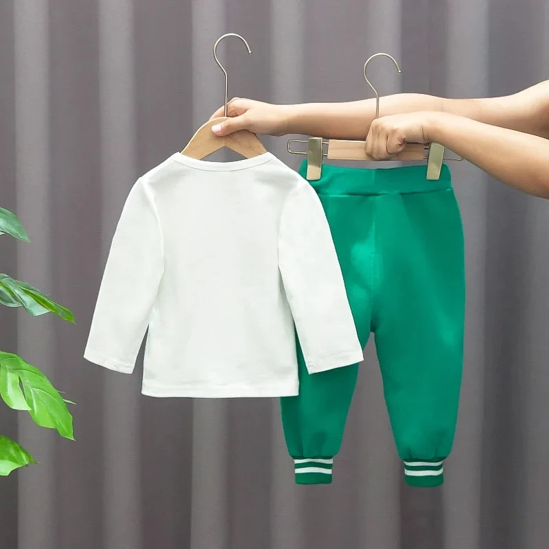 Kids Baseball Clothing Suit Boys Girls Casual Sports Sets 3 Pcs Coat Pants tripartite Spring Autumn Thin Baby Tracksuit Outfits