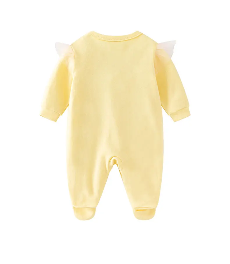 Newborn Baby Clothes Spring Baby Romper Princess style girls Sleepsuit Girl Sleepwear One-pieces Jumpsuit Baby Clothing Jumpsuit