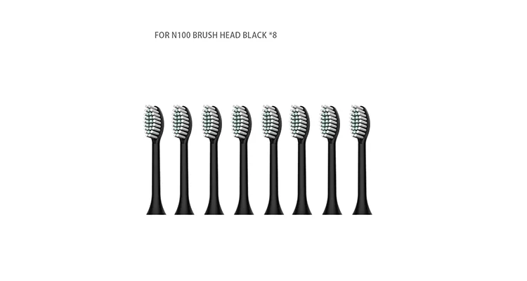 New 2024 N100 Sonic Electric Toothbrush Adult Timer Brush 6 Mode USB Charger Rechargeable Tooth Brushes Replacement Heads Set
