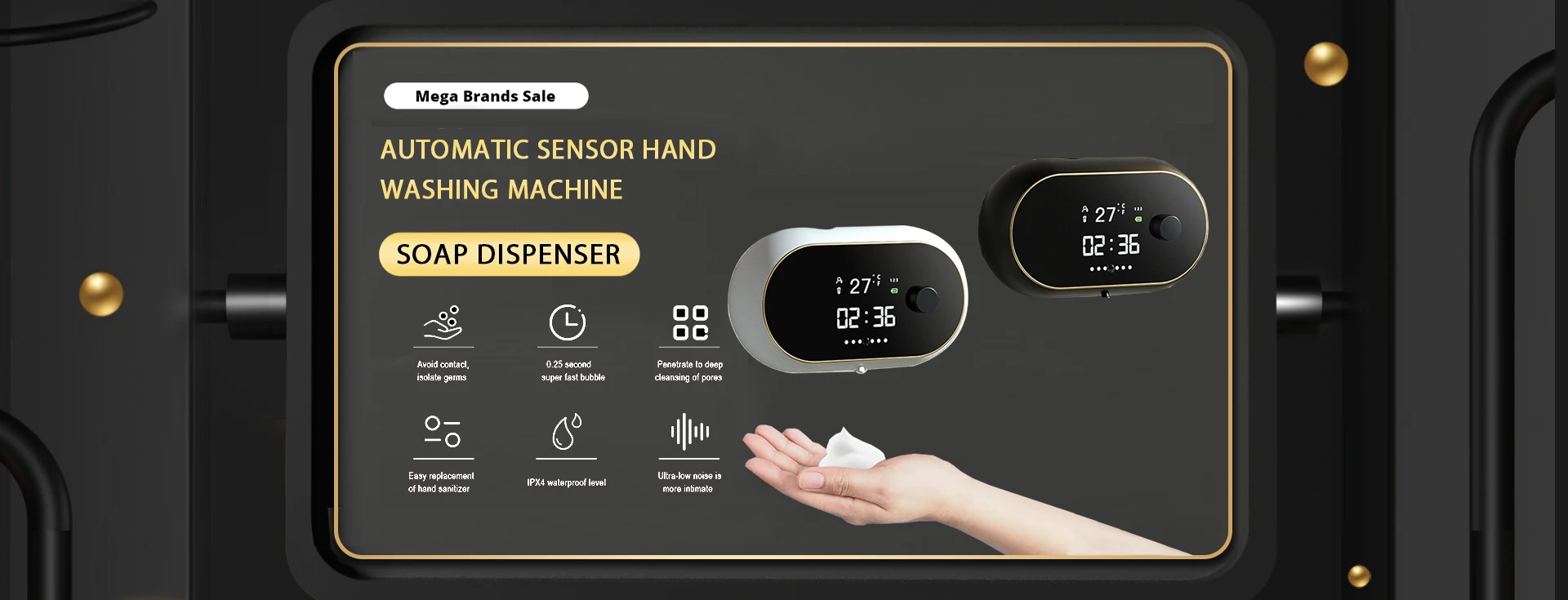 New 2024 N100 Sonic Electric Toothbrush Adult Timer Brush 6 Mode USB Charger Rechargeable Tooth Brushes Replacement Heads Set