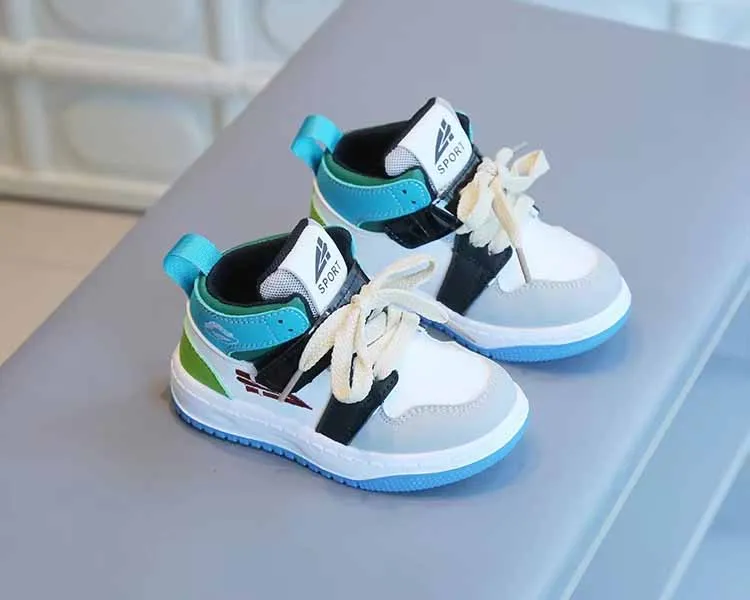 Baby Kid's Spring Autumn New Small White Shoes Tenis Sneakers Children Soft Sole Anti Slip Sneaker Toddler Casual Sport Shoes