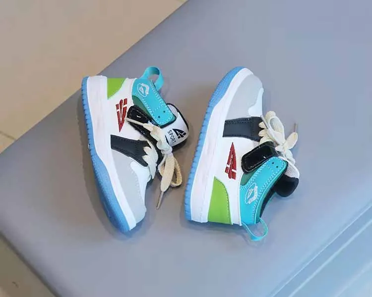 Baby Kid's Spring Autumn New Small White Shoes Tenis Sneakers Children Soft Sole Anti Slip Sneaker Toddler Casual Sport Shoes