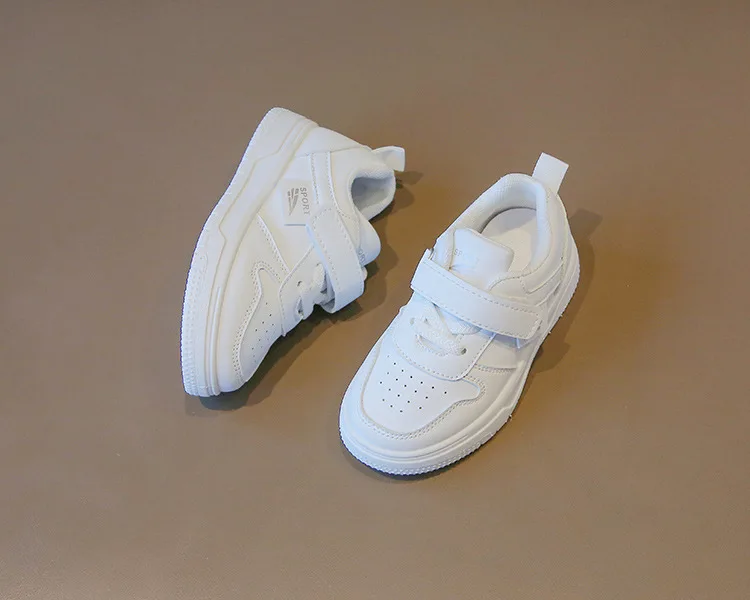 Baby Kid's Spring Autumn New Small White Shoes Tenis Sneakers Children Soft Sole Anti Slip Sneaker Toddler Casual Sport Shoes