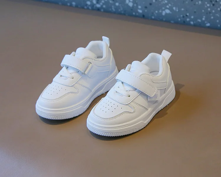 Baby Kid's Spring Autumn New Small White Shoes Tenis Sneakers Children Soft Sole Anti Slip Sneaker Toddler Casual Sport Shoes