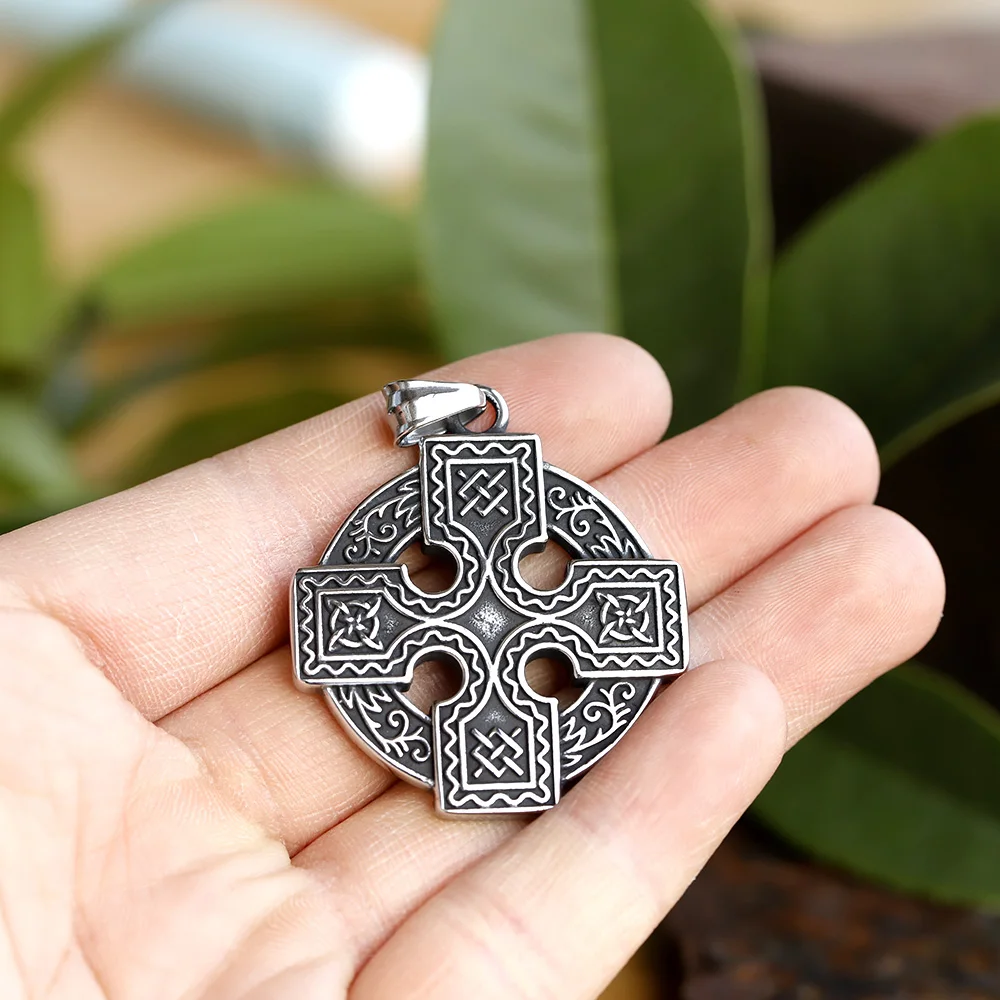2024 Vintage Vikings Tree of Life Necklace Men Various Nordic Amulet Celtic Stainless Steel Pendant Necklace Charm Jewelry