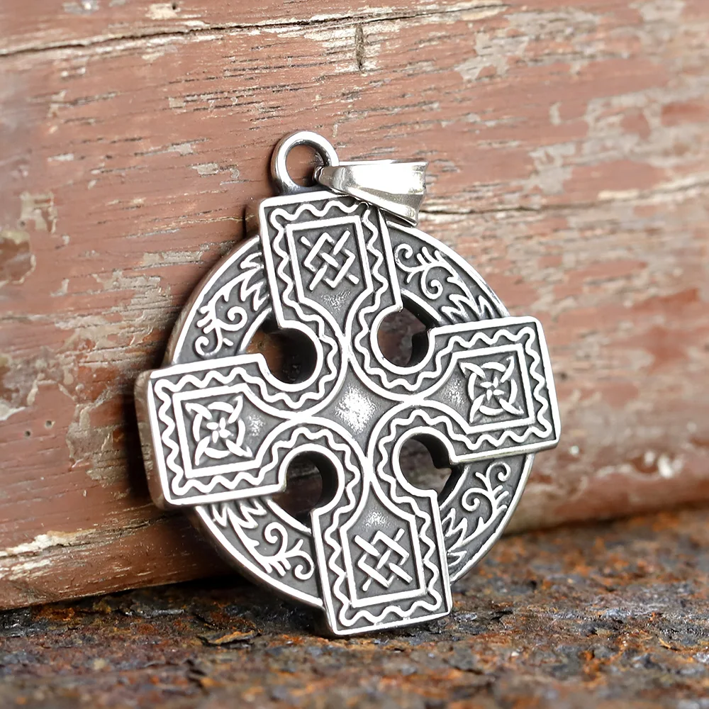 2024 Vintage Vikings Tree of Life Necklace Men Various Nordic Amulet Celtic Stainless Steel Pendant Necklace Charm Jewelry