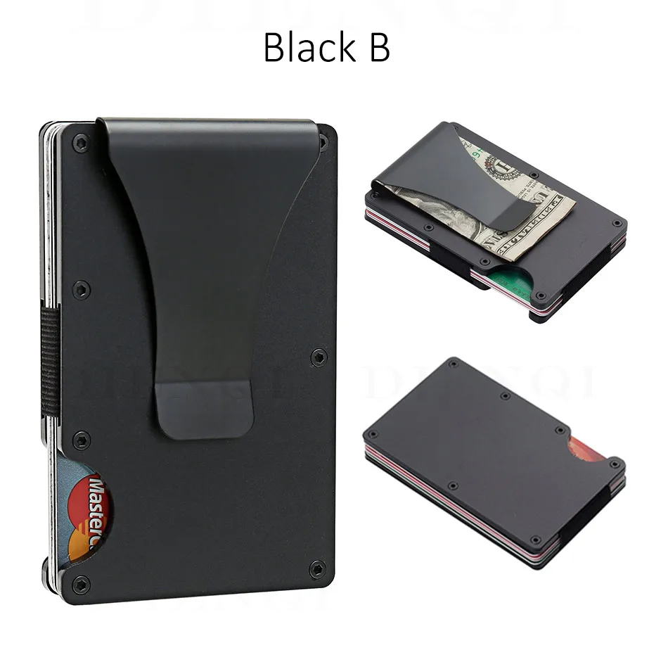 Carbon Fiber Minimalist Slim Wallet Carteira for Men Cartera Tarjetero Hombre RFID Cashback Credit Card Holder Luxury