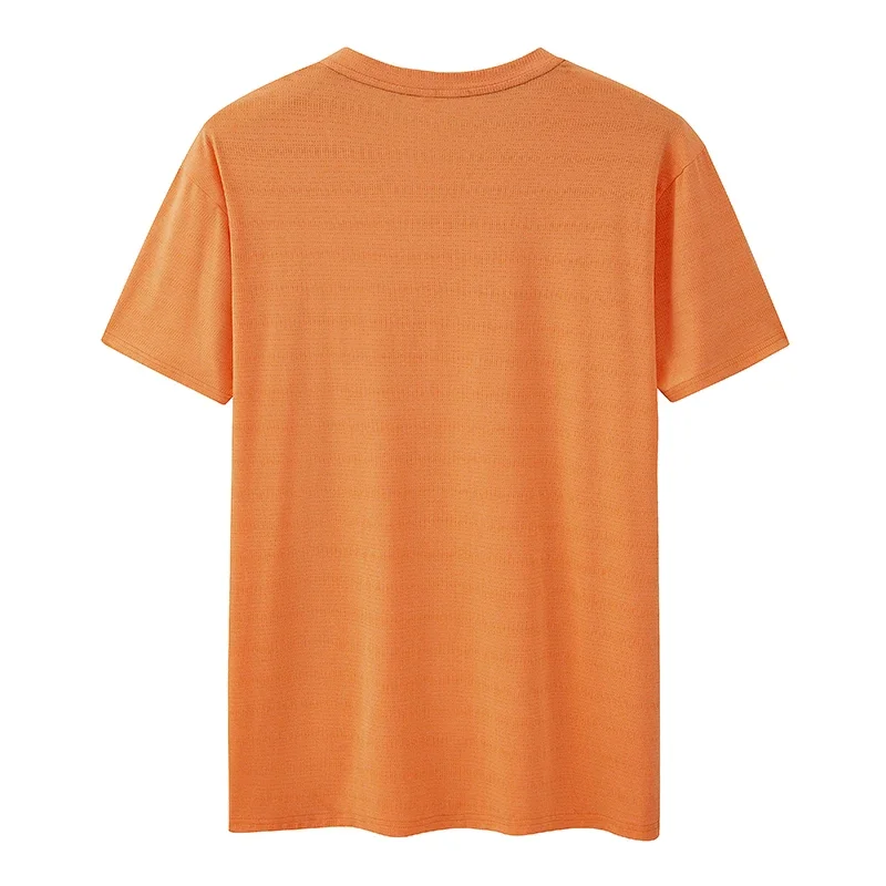 Plus Size T-shirt for Men 7XL/6XL 110-175kg Summer Quick Drying Round Neck Short Sleeve Oversized T Shirt Big Size Men Clothing