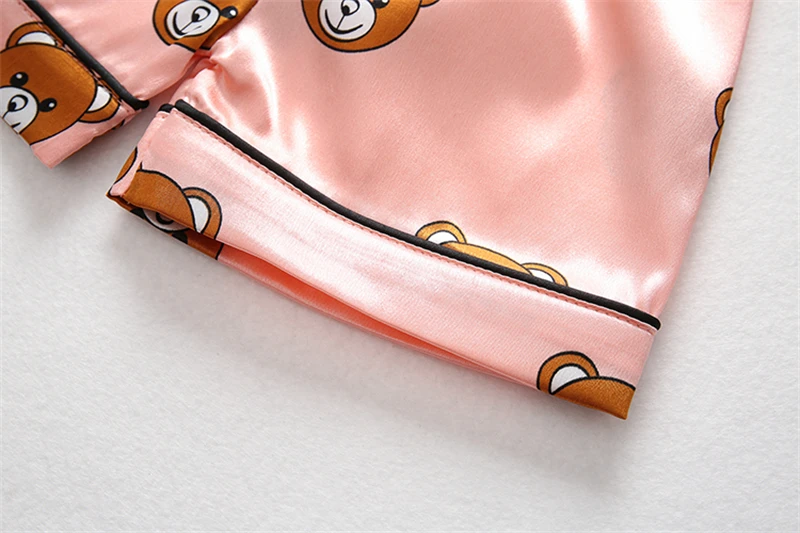 New Summer Baby Boys Clothes Suit Children Girls Sleepwear Shirt Shorts 2Pcs/Sets Kids Pajamas Toddler Costume Infant Tracksuits
