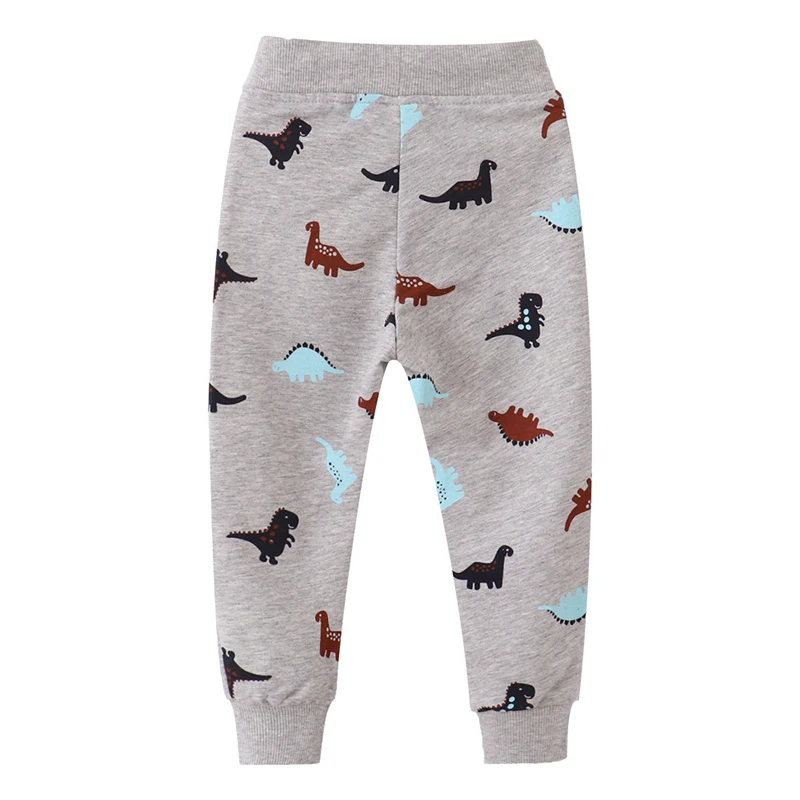 Little maven Korean Cotton Autumn Spring Baby Boys Children'Clothing Cartoon Dinosaur Trousers Kids Clothes Sweatpants Pants