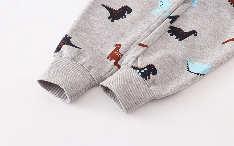 Little maven Korean Cotton Autumn Spring Baby Boys Children'Clothing Cartoon Dinosaur Trousers Kids Clothes Sweatpants Pants