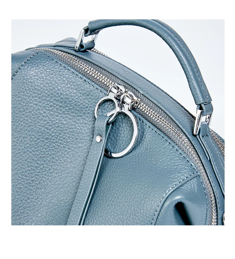 Zency Fashion Black Designer Shoulder Bag For Women 100% Genuine Leather Handbag Medium Size For Daily Life With Two Straps