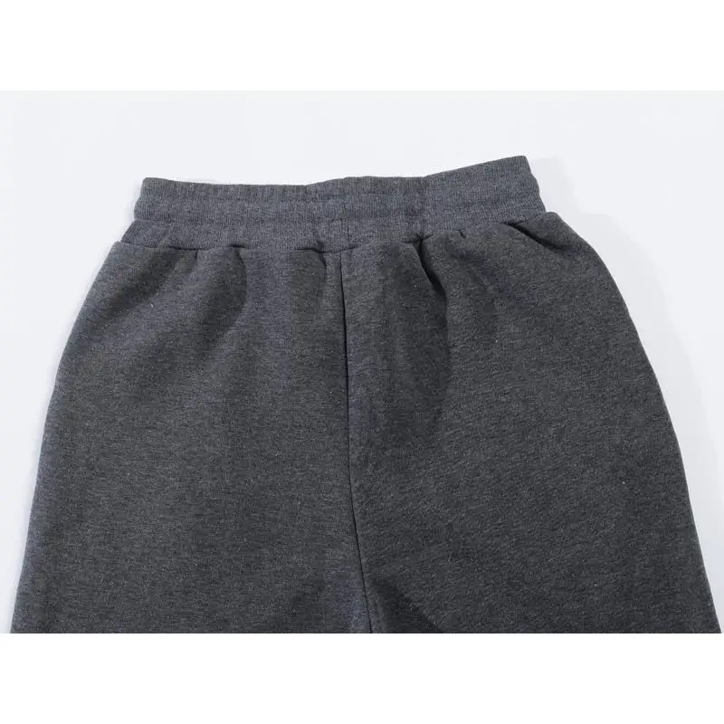 Letter Print Sweatpants Baggy Pants Women Joggers Harajuku Wide Leg Pencil Trousers Loose High Waist Sweat Pants Fight Night